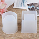 Silicone Mold Epoxy Resin DIY Pen Container Craft Jewelry