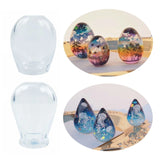 Silicone Water Drop/Egg Mold Resin Crafts DIY Jewelry Cake Decoration