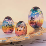 Silicone Water Drop/Egg Mold Resin Crafts DIY Jewelry Cake Decoration