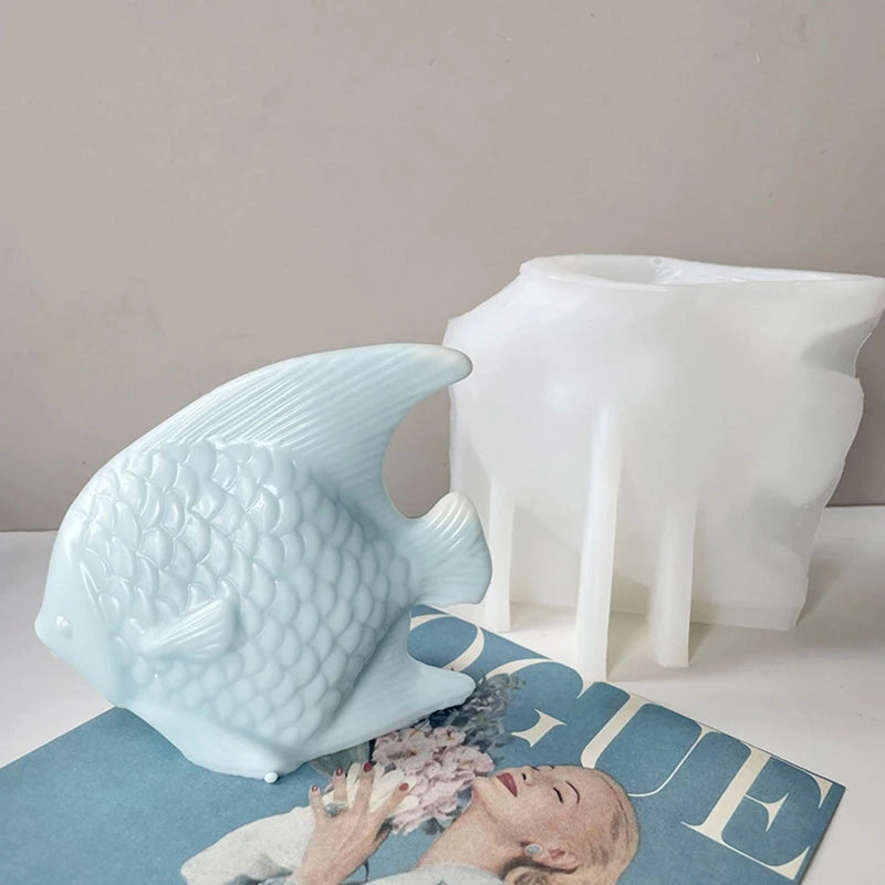 Silicone Mold for DIY Aromatherapy Candle Making Soap Plaster Mold