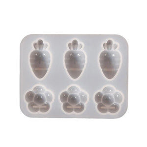 Silicone Mold for DIY Keychain Necklace Charms