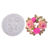 Flower Shape Cupcake Topper Resin Casting Mold Mini DIY Tool