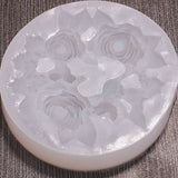 Flower Shape Cupcake Topper Resin Casting Mold Mini DIY Tool
