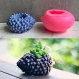 Silicone Mold for Resin Flower Pot/Candle Holder DIY Art Epoxy Dropship