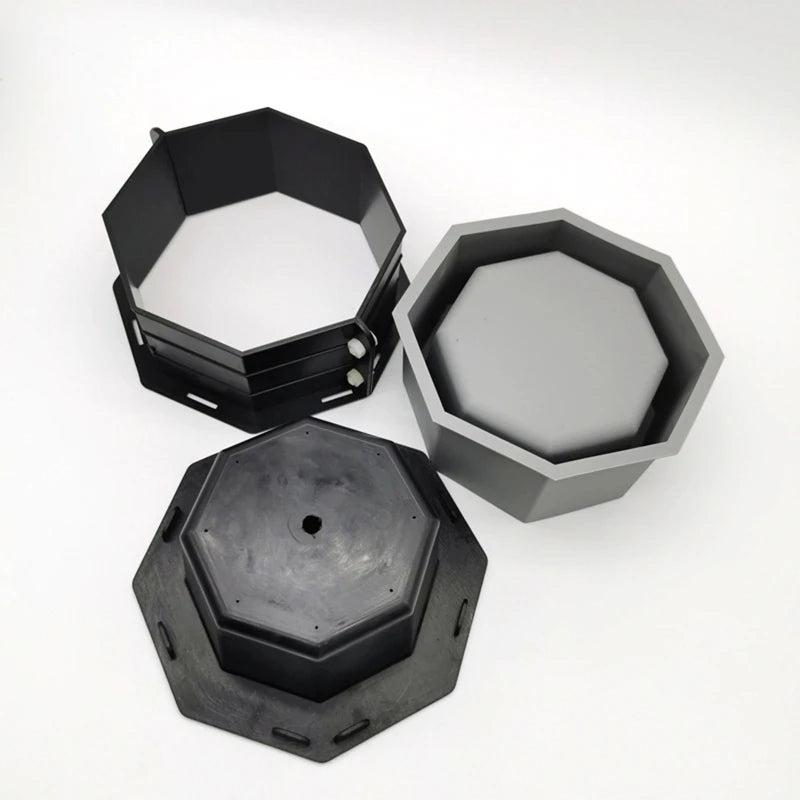 Octagonal Silicone Mold for DIY Concrete Flower Pots