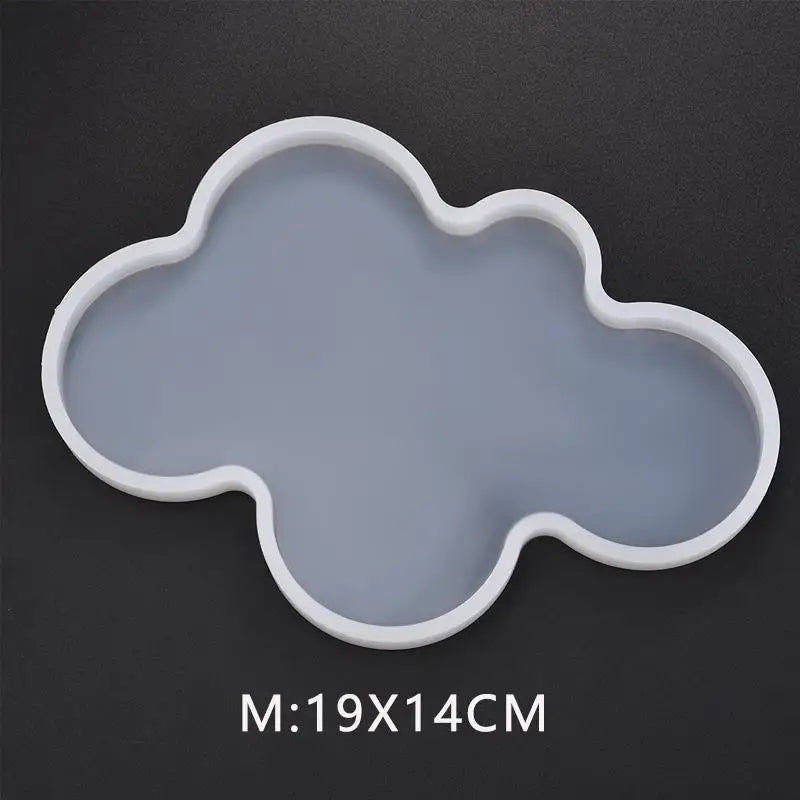 Cloud Shape Resin Jewelry Making Silicone Molds