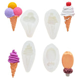 Ice Cream Silicone Molds - Cake Decorating Gadgets - 4 Styles