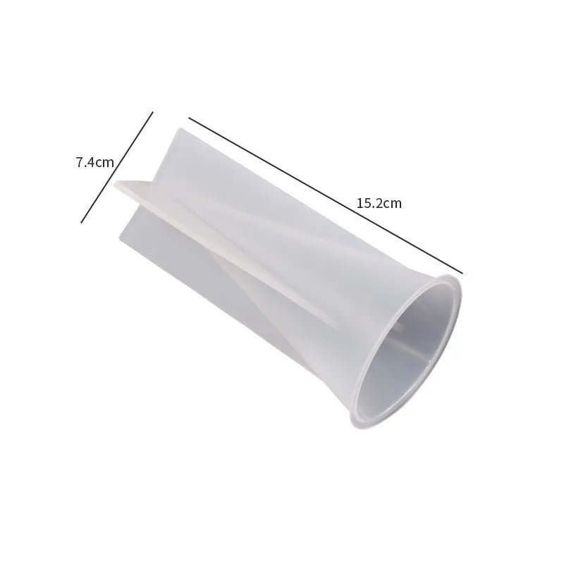 Silicone Molds Pentagonal Cylindrical Cone Epoxy Resin Casting Mould