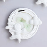 Silicone Molds Resin Aromatherapy Tablets Mold Round Pendant Rabbit Epoxy Mold