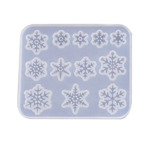 Snowflake Square Jewelry Mold UV Resin Tool