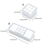 9-Slot Silicone Mold Tray for DIY Craft Resin Epoxy D0LC