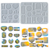 Silicone Mould DIY Resin Epoxy Mold Mother's Jewelry Pendant Necklace Earrings