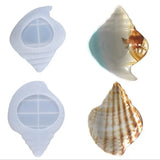 Silicone Mould Dried Flower Resin Decorative DIY Conch storage tray