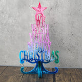 Xmas Tree Crystal Epoxy Casting Mold - Home Decor