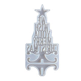 Xmas Tree Crystal Epoxy Casting Mold - Home Decor