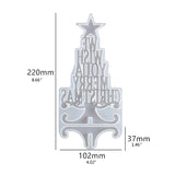 Xmas Tree Crystal Epoxy Casting Mold - Home Decor