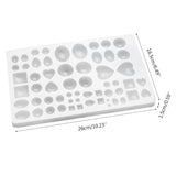 Silicone Mould DIY Earring Large Amount Choices Smooth Inside