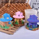 Silicone Mushroom Molds Candle Making Mold