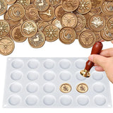 Silicone Pad/Wax Stamp Pad, 24 Pore Wax Seal Pad For DIY Craft Adhesive Wax