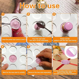 Silicone Pad/Wax Stamp Pad, 24 Pore Wax Seal Pad For DIY Craft Adhesive Wax