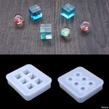 Silicone Pendant Mold for Resin Necklace DIY Craft
