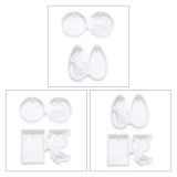 Silicone Pendant Mould DIY Crystal Island Mountain Epoxy Resin Mold