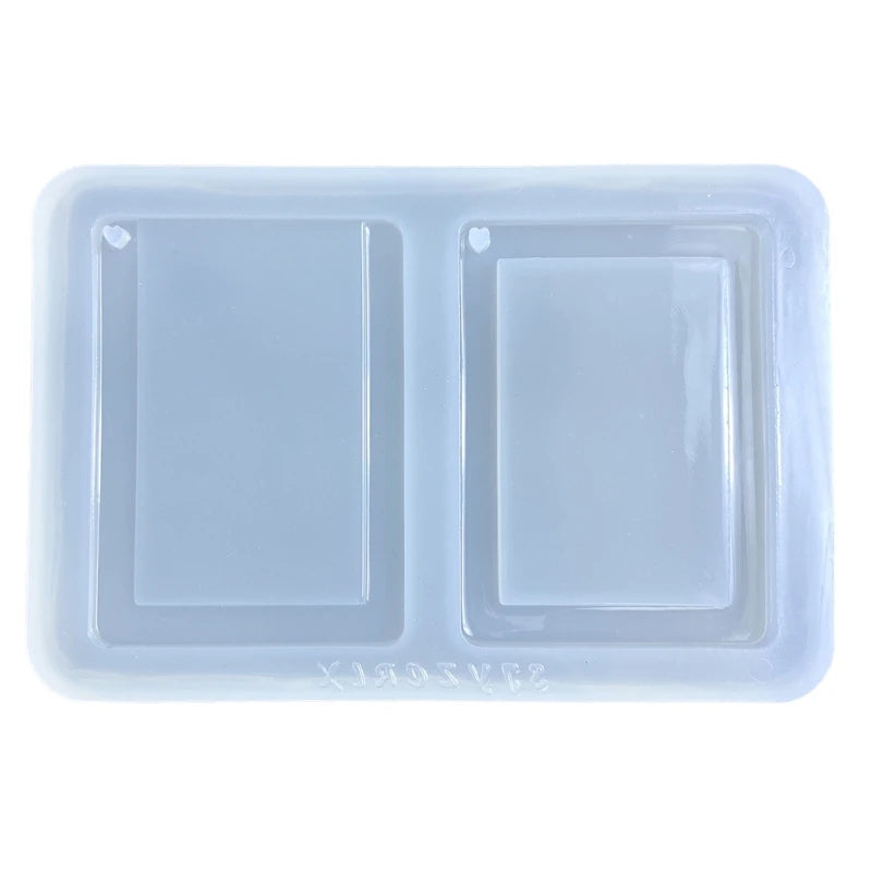 Silicone Pendant Mould Geometry Mirror Quicksand Photo Frame Epoxy Mold