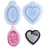 Silicone Pendant Moulds Clay Keychain Moulds - Perfect Gift