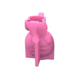 Silicone Doll Head Planter Mold for DIY Craft