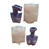 Silicone Body Shape Flower Pot Resin Mold Vase Succulent Planter