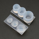 Mini Silicone Straw Basket Pot Molds DIY Jewelry Making Tools