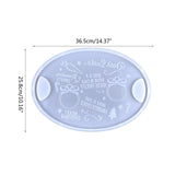 Silicone Resin Cake Holder Tray Mold
