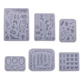 Silicone Resin Casting Mould Epoxy Resin Molds Quicksand Moulds Keychain Mold