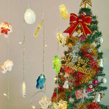 Silicone Resin Christmas Tree Ornaments Pendant Casting Hanging Lamp Decoration