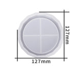 Diamond Shaped Silicone Resin Epoxy Mold - Large Plate Mould for DIY Craft