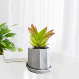 DIY Hexagon Silicone Resin Flower Pot Mold