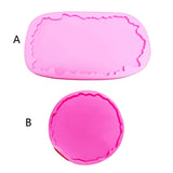 Silicone Irregular Tray Mold for Epoxy Resin Casting