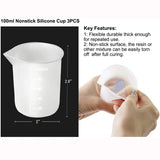 Silicone Resin Measuring Cups Tool Kit