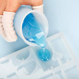 Silicone Resin Measuring Cups Set for DIY Epoxy Mixing