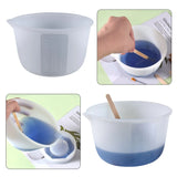 600ml Silicone Resin Mixing Cups - Reusable & Flexible - Easy to Clean