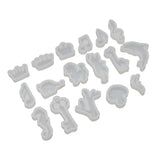 Silicone Resin Mold Jewelry Tools Cat Rabbit Deer Dolphin