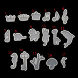 Silicone Resin Mold Jewelry Tools Cat Rabbit Deer Dolphin