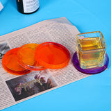 Silicone Resin Mold Keychain Pendant Coaster Crafts Clay Mold Jewelry Tools
