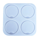 Silicone Resin Mold Keychain Pendant Coaster Crafts Clay Mold Jewelry Tools