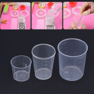 100ml Silicone Resin Measuring Cup DIY Jewelry Tool