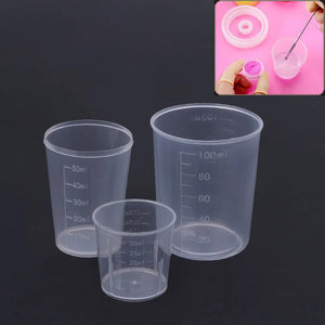 100ml Silicone Resin Measuring Cup DIY Jewelry Tool