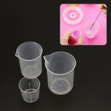 Silicone Resin Molding Cup Measuring Cup DIY Jewelry Making Tool 100ml