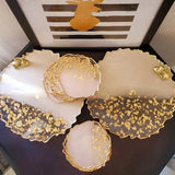 Silicone Resin Molds, Large Tray Mold + Coaster Molds Set