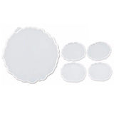 Silicone Resin Molds, Large Tray Mold + Coaster Molds Set