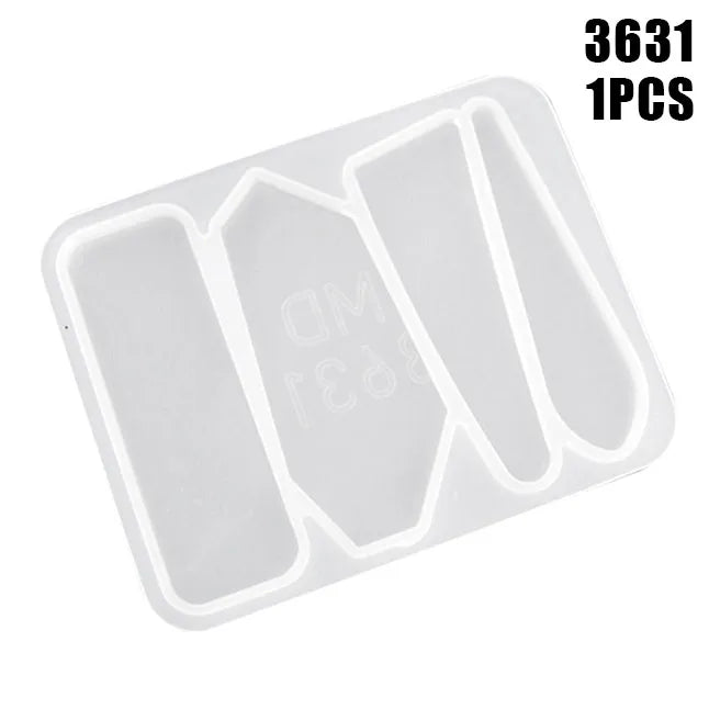 Silicone Resin Molds DIY Hair Pin Jewelry Casting Mold Making Tools